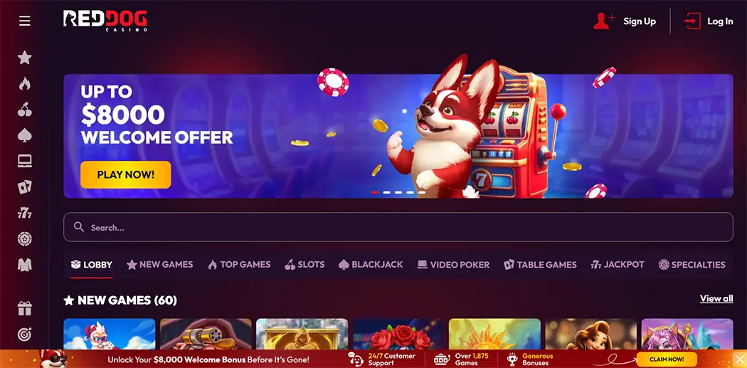 Red Dog Casino online casino